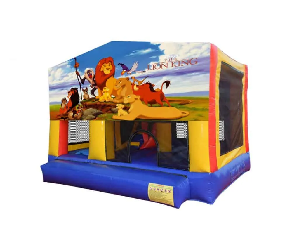 Lion King Small Slide Jumping Castle