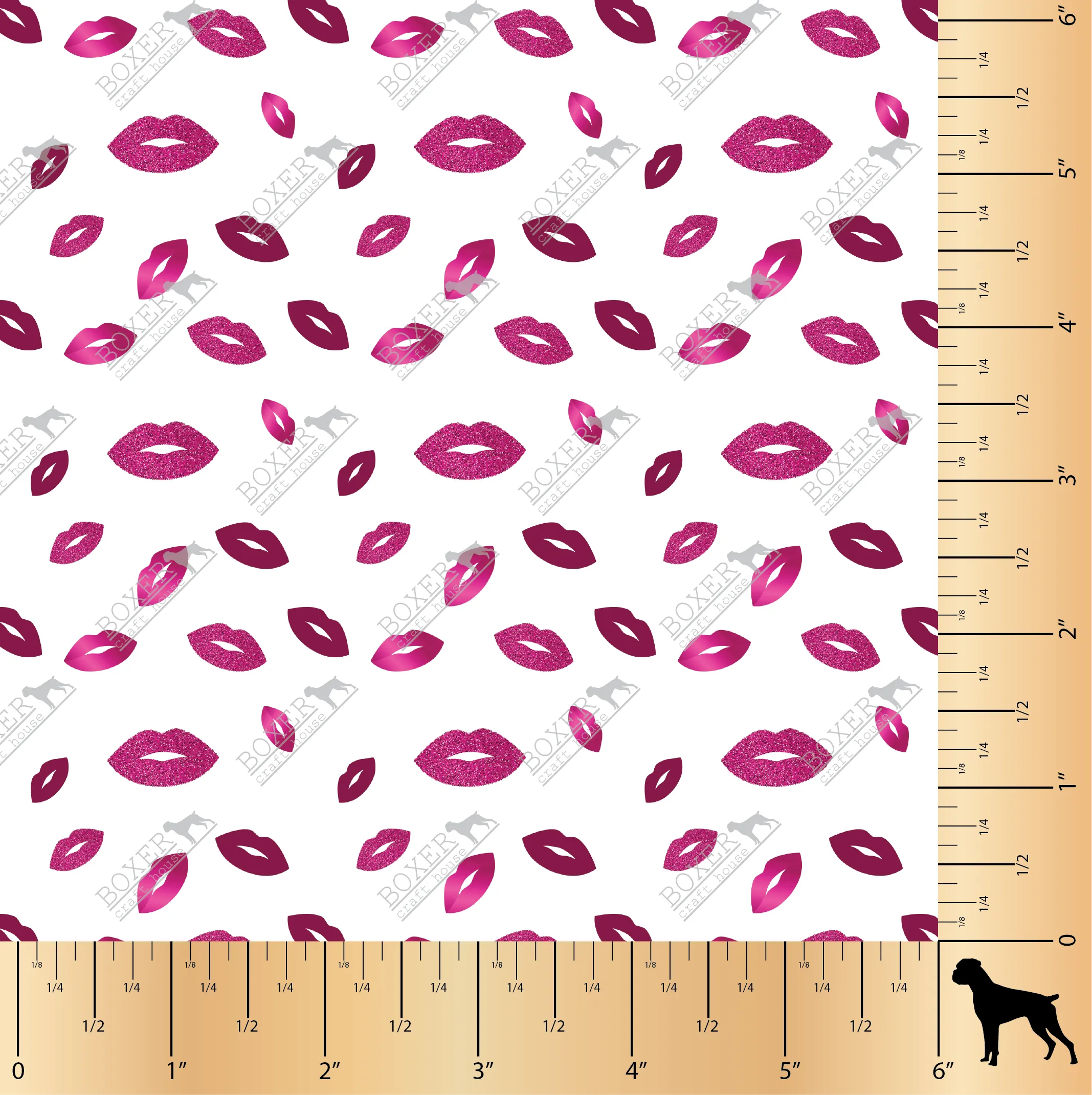 Lipstick Kisses Pink