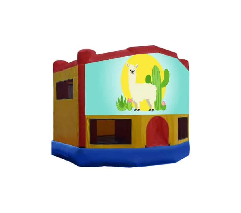 Llamas Small Combo Jumping Castle
