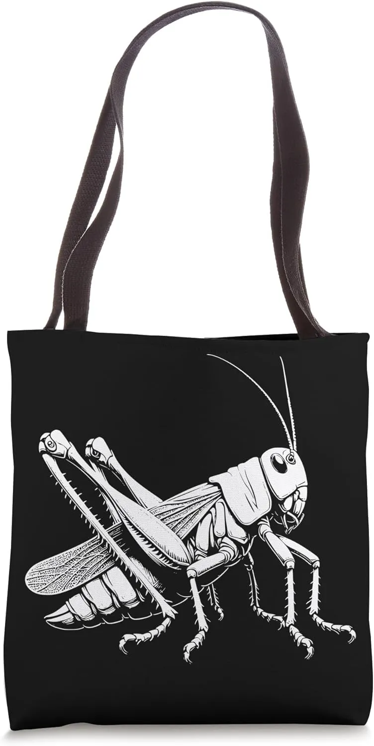 Locust Dad Mom Lover - Monochromatic Locust Tote Bag