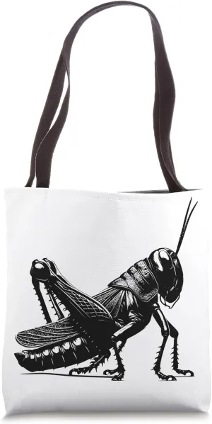 Locust Dad Mom Lover - Monochromatic Locust Tote Bag