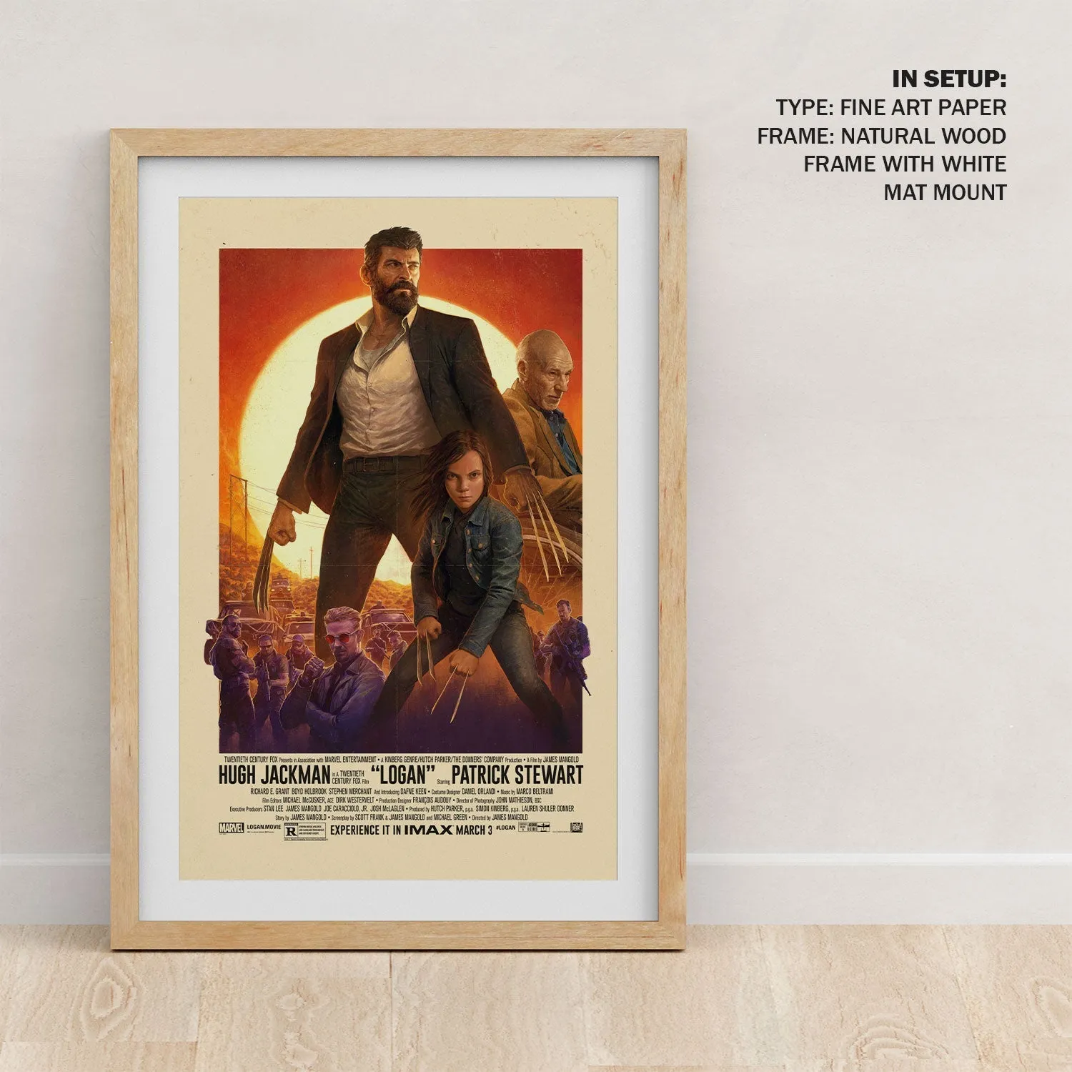 Logan Movie Poster Art