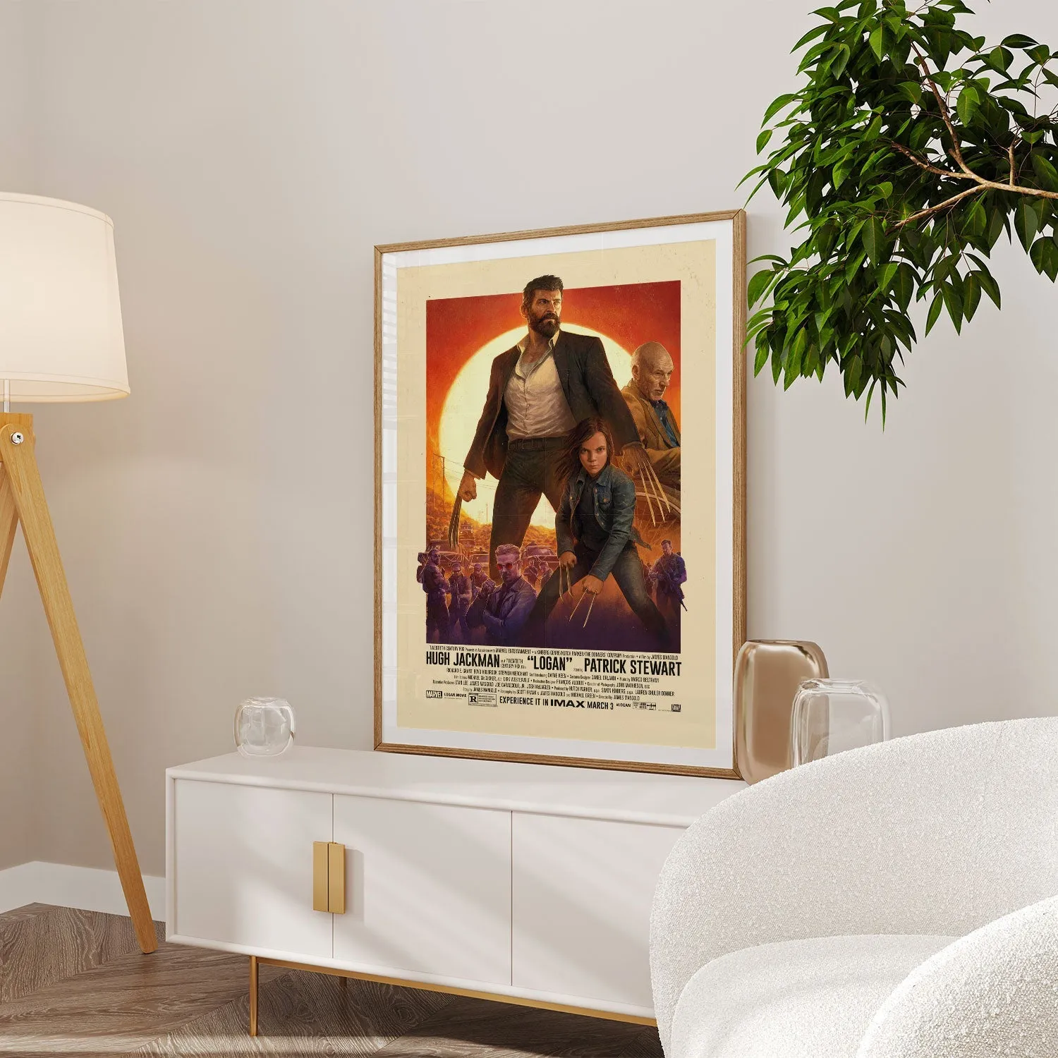 Logan Movie Poster Art