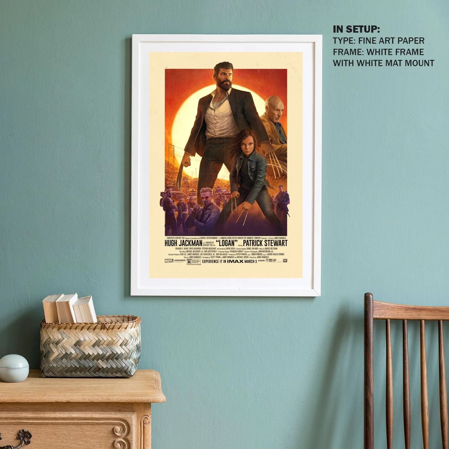 Logan Movie Poster Art