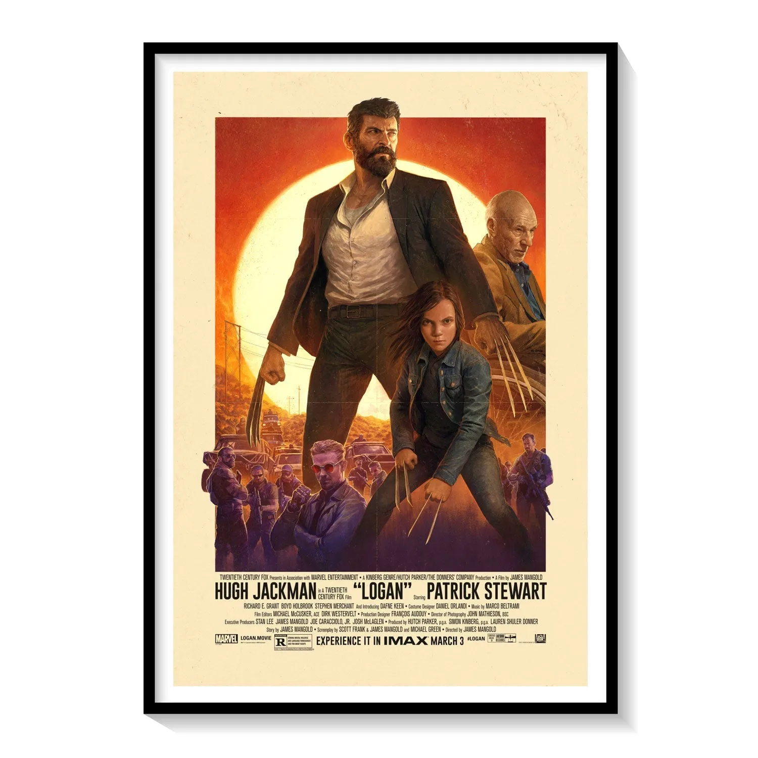 Logan Movie Poster Art