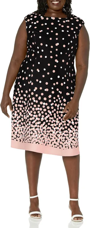 London Times Women's Cap Sleeve Fit and Flare-Special Occasion Cocktail Graduation Garden Party Wedding Guest Dress