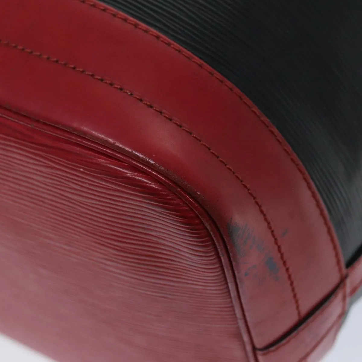 LOUIS VUITTON Epi Noe Shoulder Bag By color Black Red M44017 LV 73082