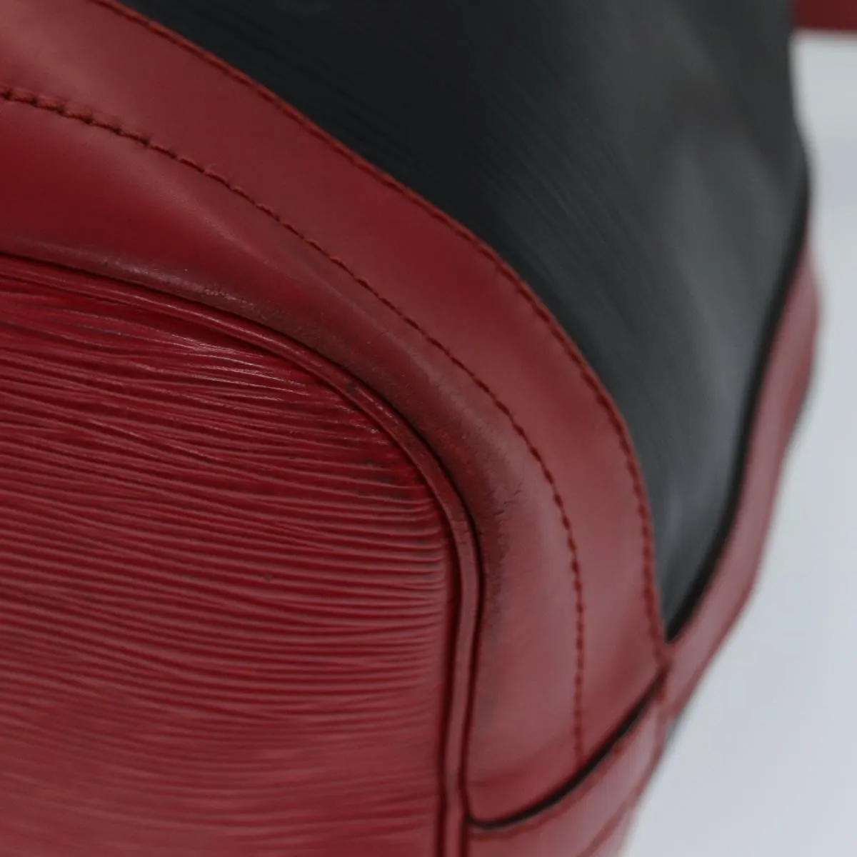 LOUIS VUITTON Epi Noe Shoulder Bag By color Black Red M44017 LV 73082