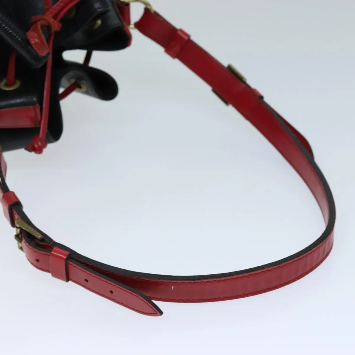 LOUIS VUITTON Epi Noe Shoulder Bag By color Black Red M44017 LV 73082