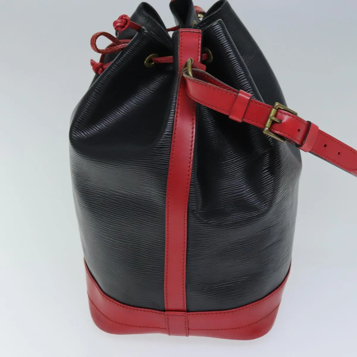 LOUIS VUITTON Epi Noe Shoulder Bag By color Black Red M44017 LV 73082