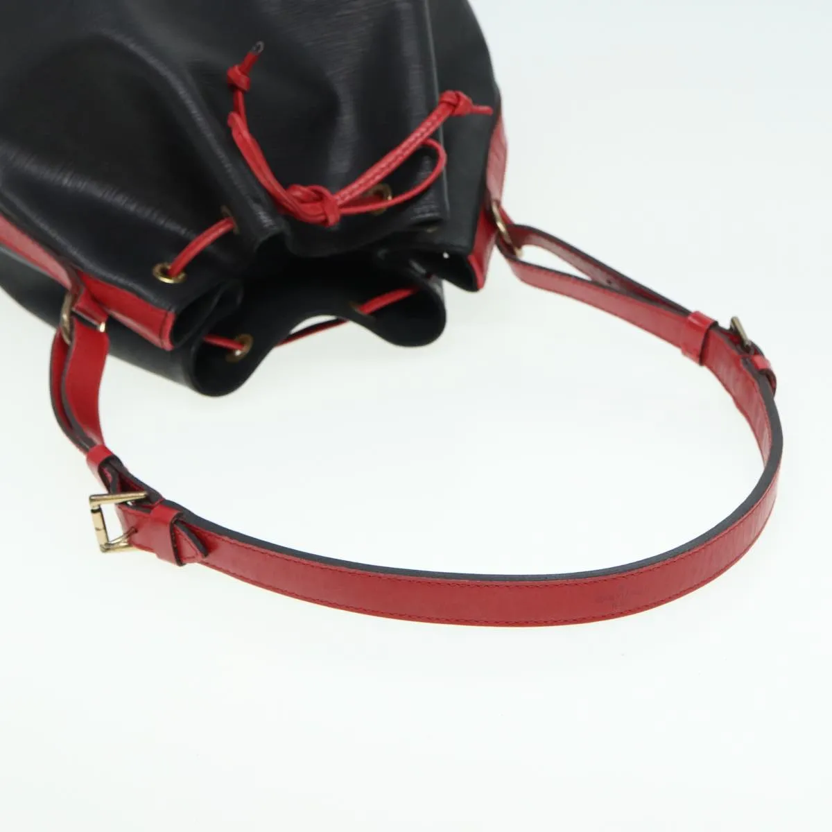 LOUIS VUITTON Epi Noe Shoulder Bag By color Black Red M44017 LV ep4953