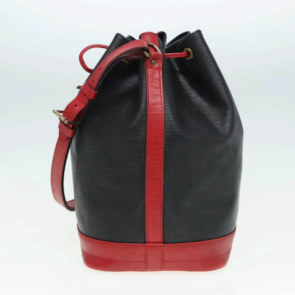 LOUIS VUITTON Epi Noe Shoulder Bag By color Black Red M44017 LV ep4953