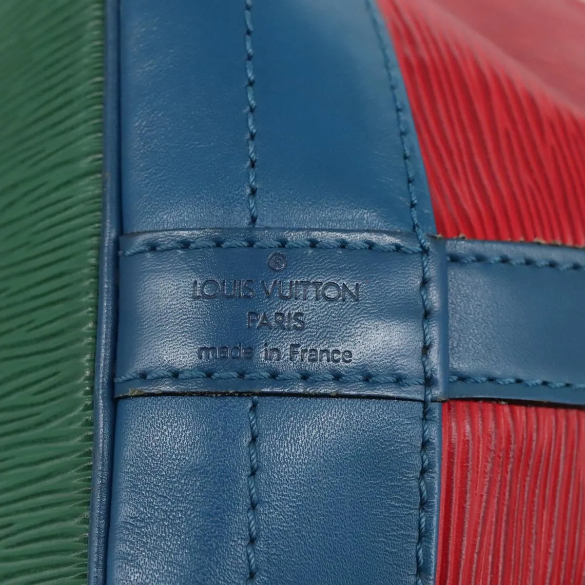 LOUIS VUITTON Epi Toriko Color Noe ShoulderBag Red Blue Green M44084 111393