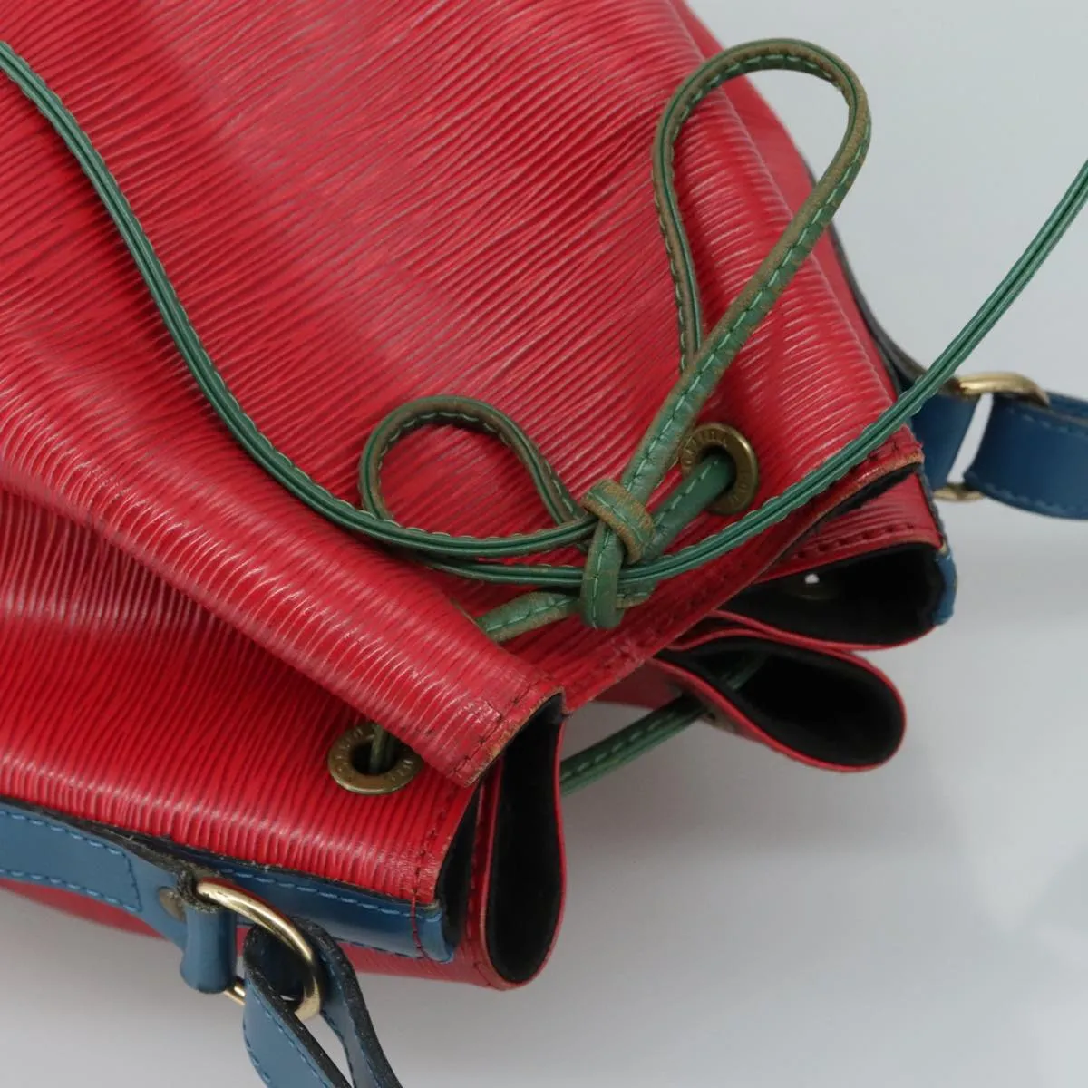 LOUIS VUITTON Epi Toriko Color Noe ShoulderBag Red Blue Green M44084 111393