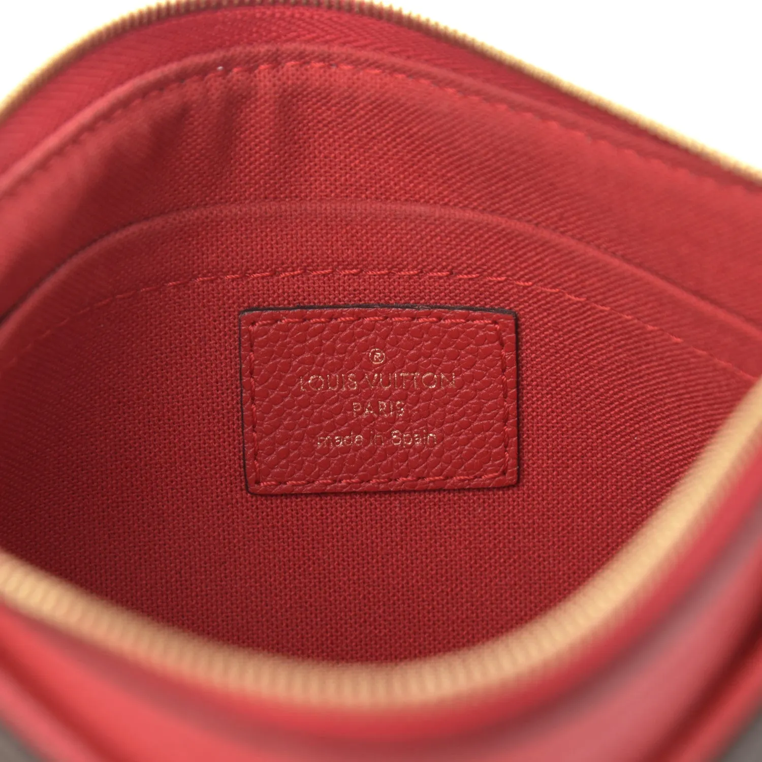 LOUIS VUITTON MONOGRAM PALLAS CLUTCH BAG CHERRY
