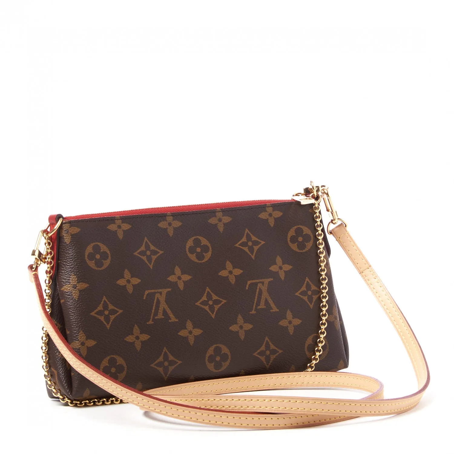 LOUIS VUITTON MONOGRAM PALLAS CLUTCH BAG CHERRY