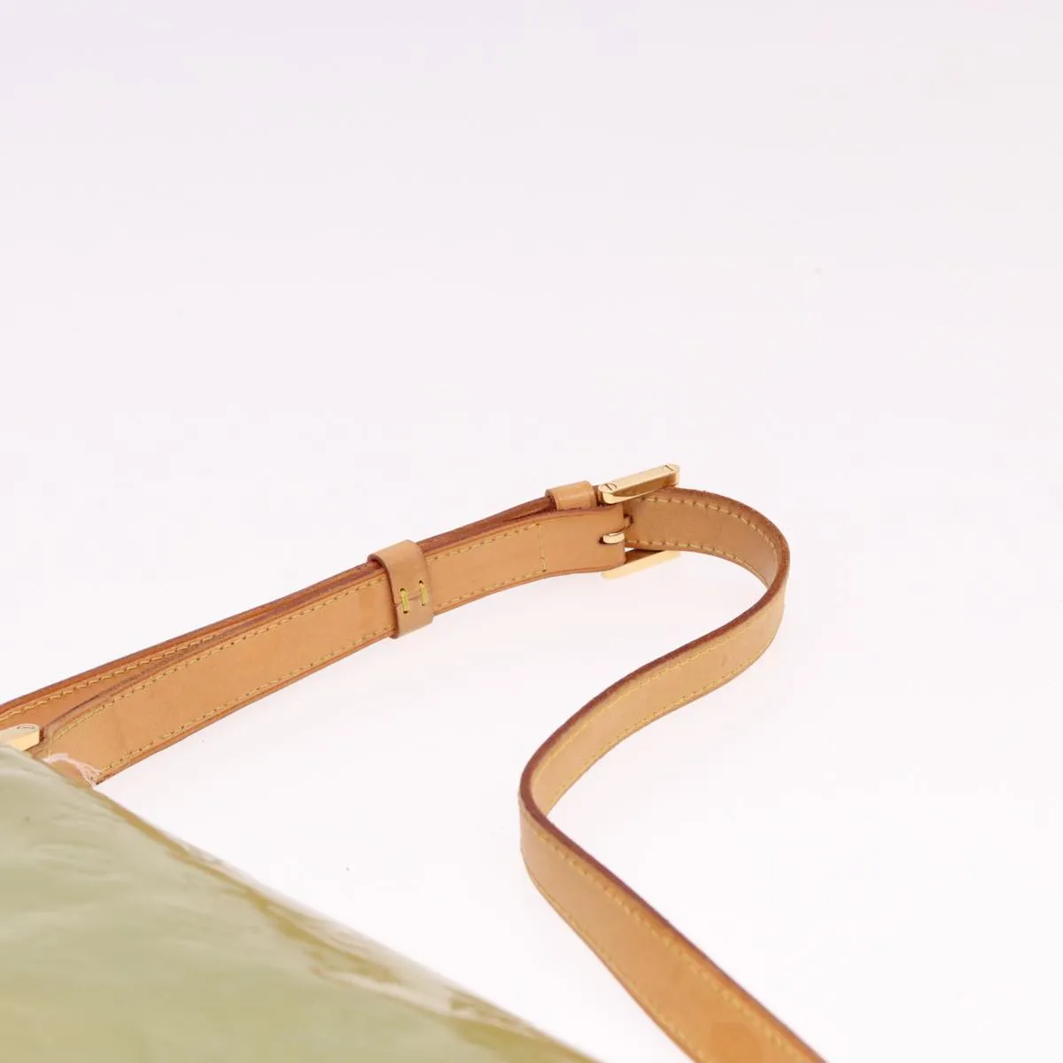 LOUIS VUITTON Monogram Vernis Thompson Street Bag Baby Blue M91009 78046