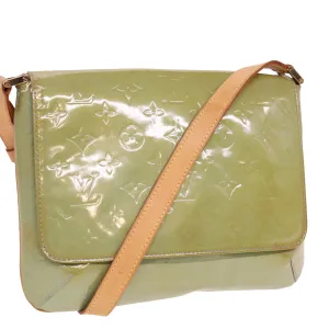 LOUIS VUITTON Monogram Vernis Thompson Street Bag Baby Blue M91009 78046