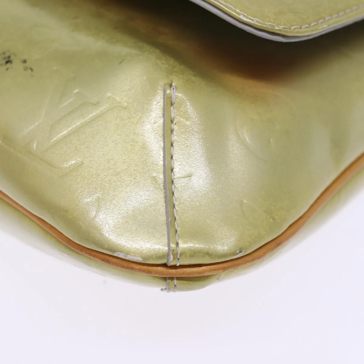 LOUIS VUITTON Monogram Vernis Thompson Street Bag Gris M91008 LV bs15064