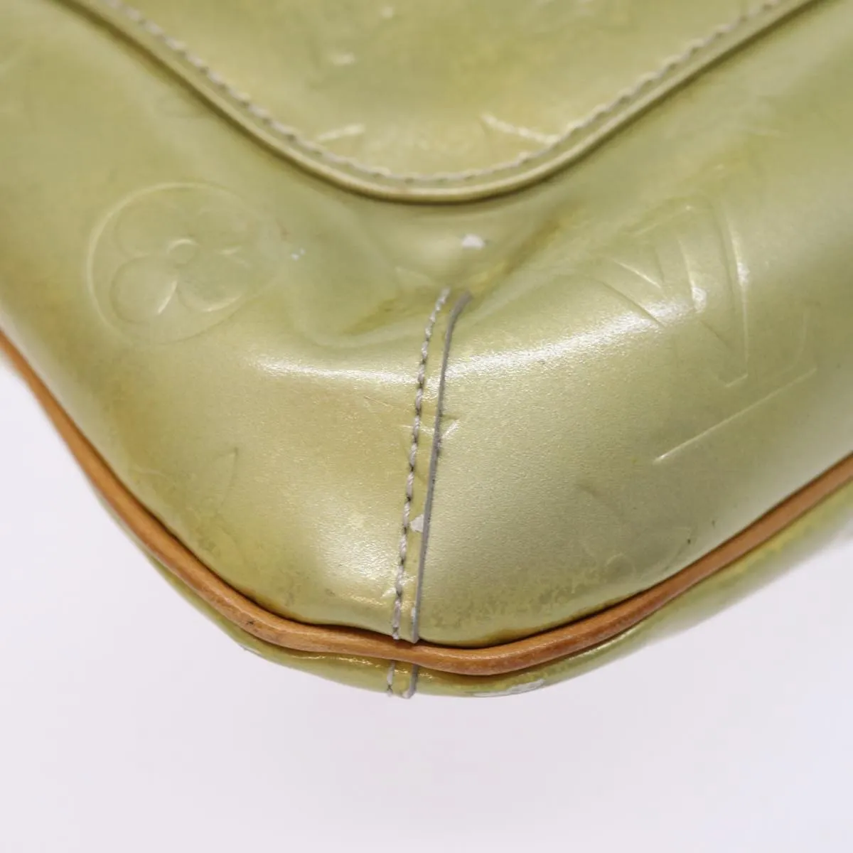 LOUIS VUITTON Monogram Vernis Thompson Street Bag Gris M91008 LV bs15064