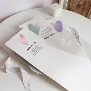LOVE MORE Single Rose Packaging Flower Sleeves Pack 30