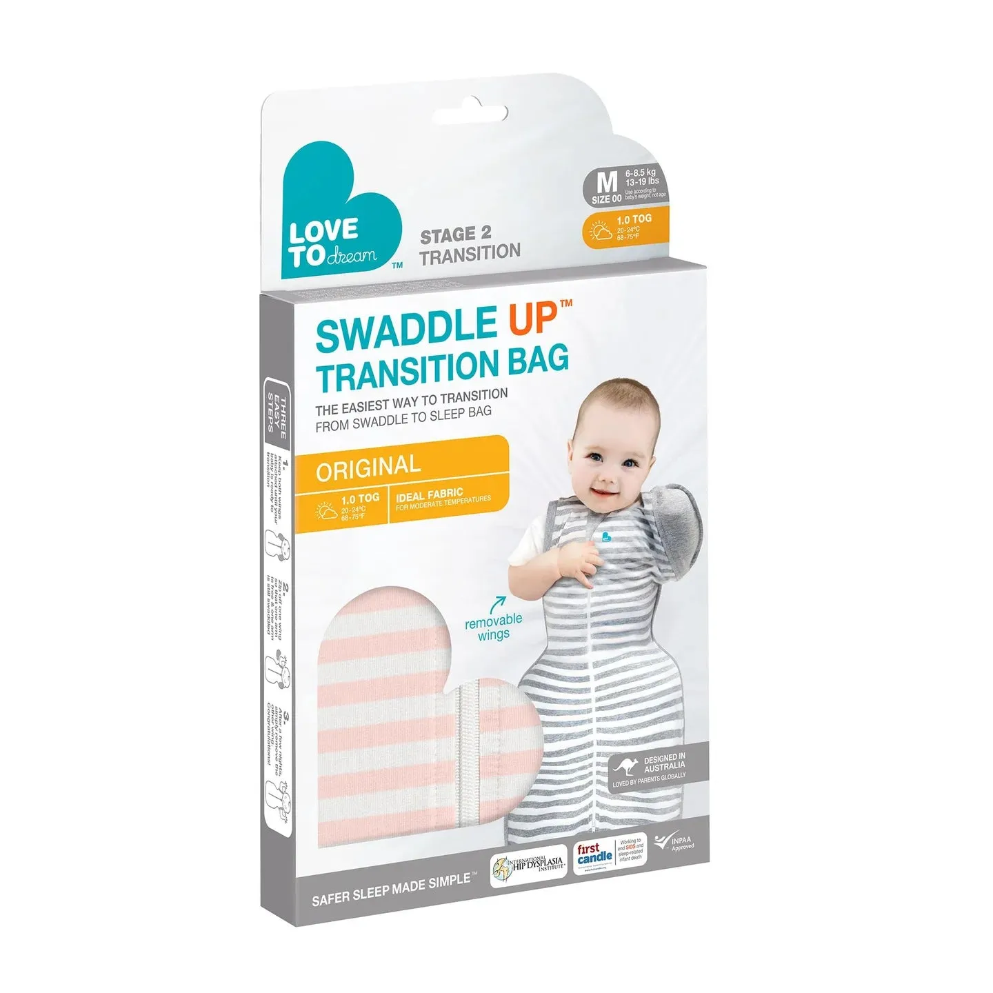 Love To Dream Swaddle Up Transition Bag 1.0 TOG