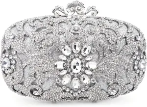 Luxury Crystal Clutch Women Rhinestone Evening Bag for Party and Wedding