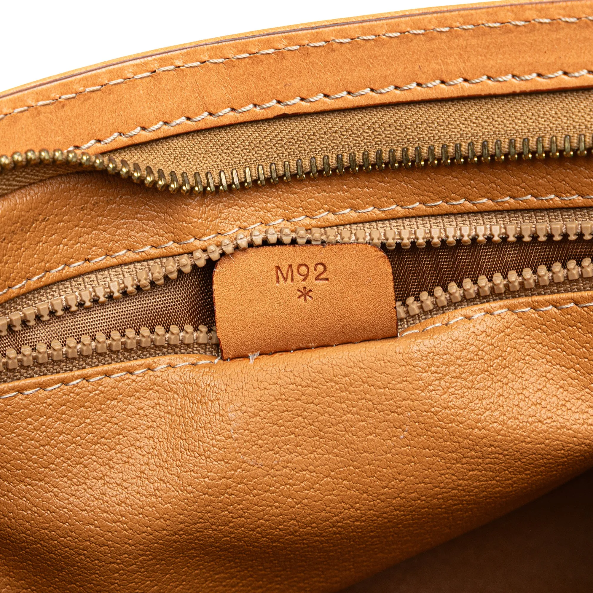 Macadam Coated Canvas Clutch