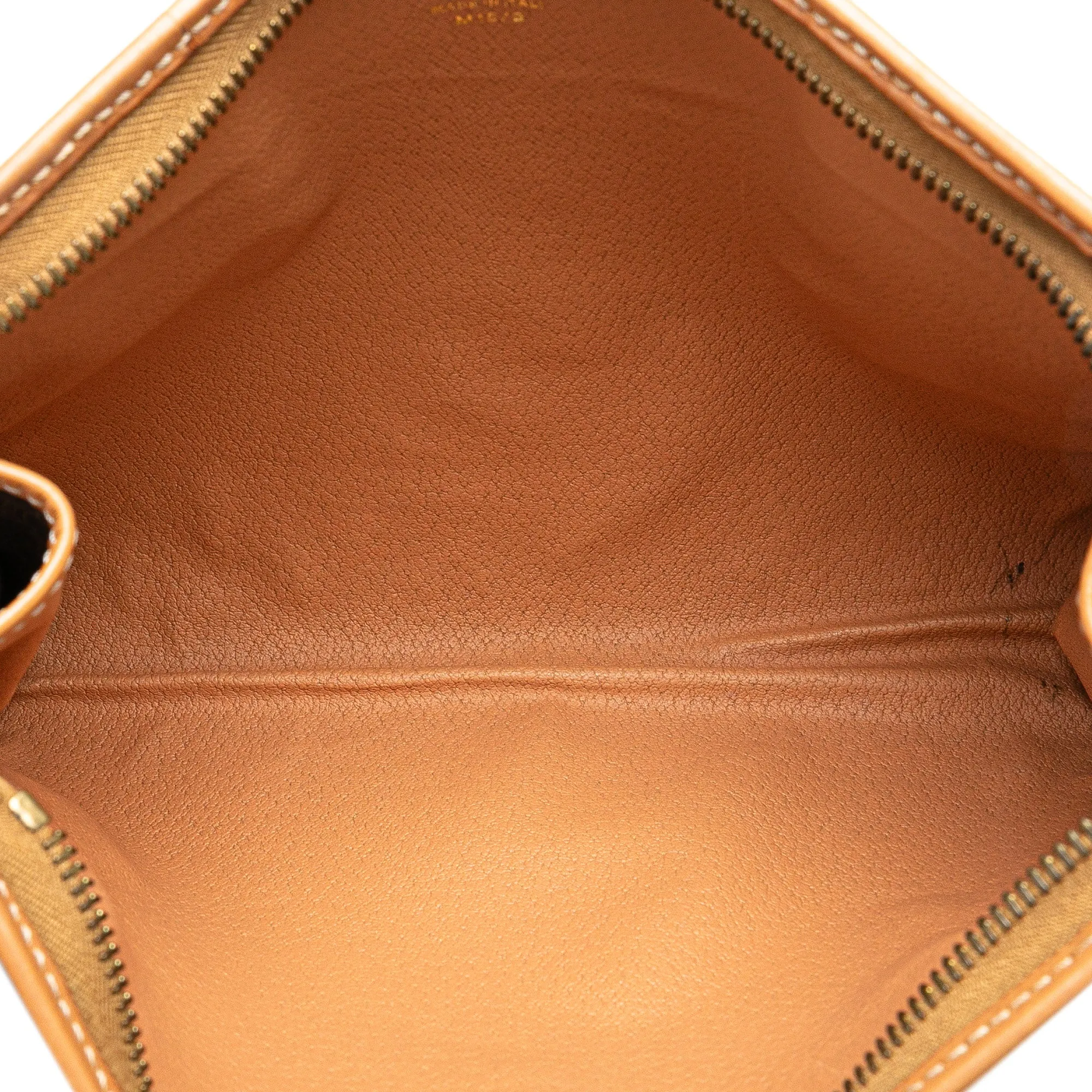 Macadam Coated Canvas Clutch