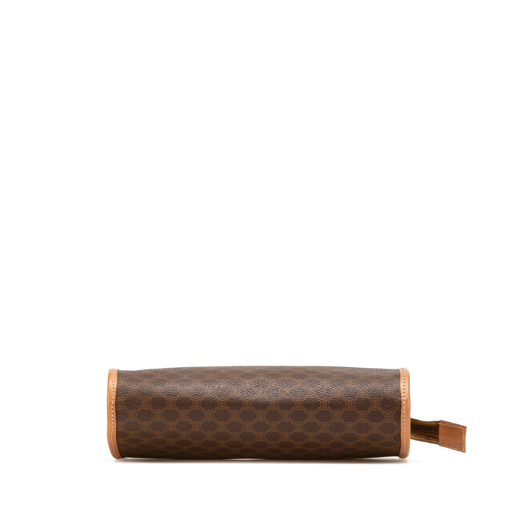 Macadam Coated Canvas Clutch