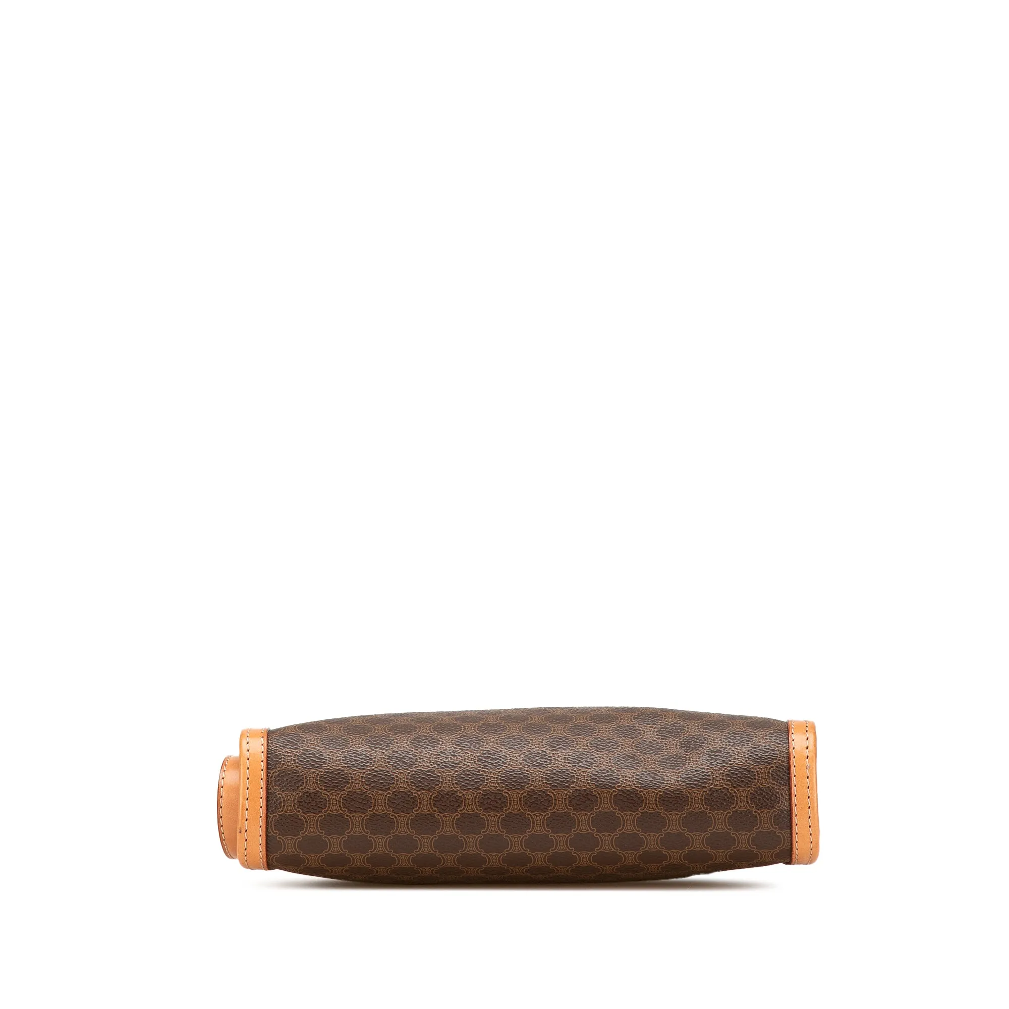 Macadam Coated Canvas Clutch