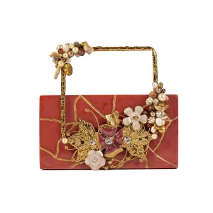 Magnolia Fleur Clutch