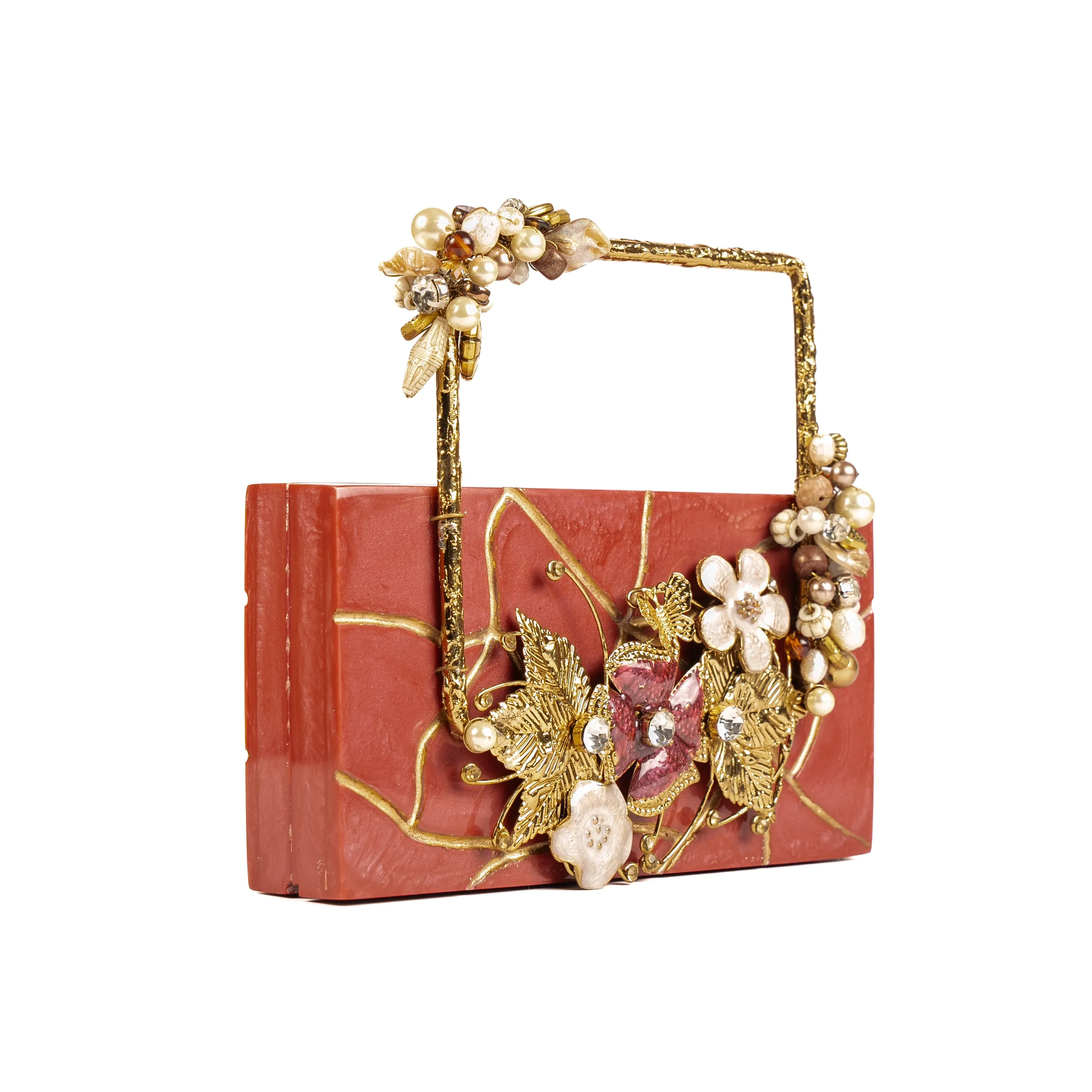 Magnolia Fleur Clutch