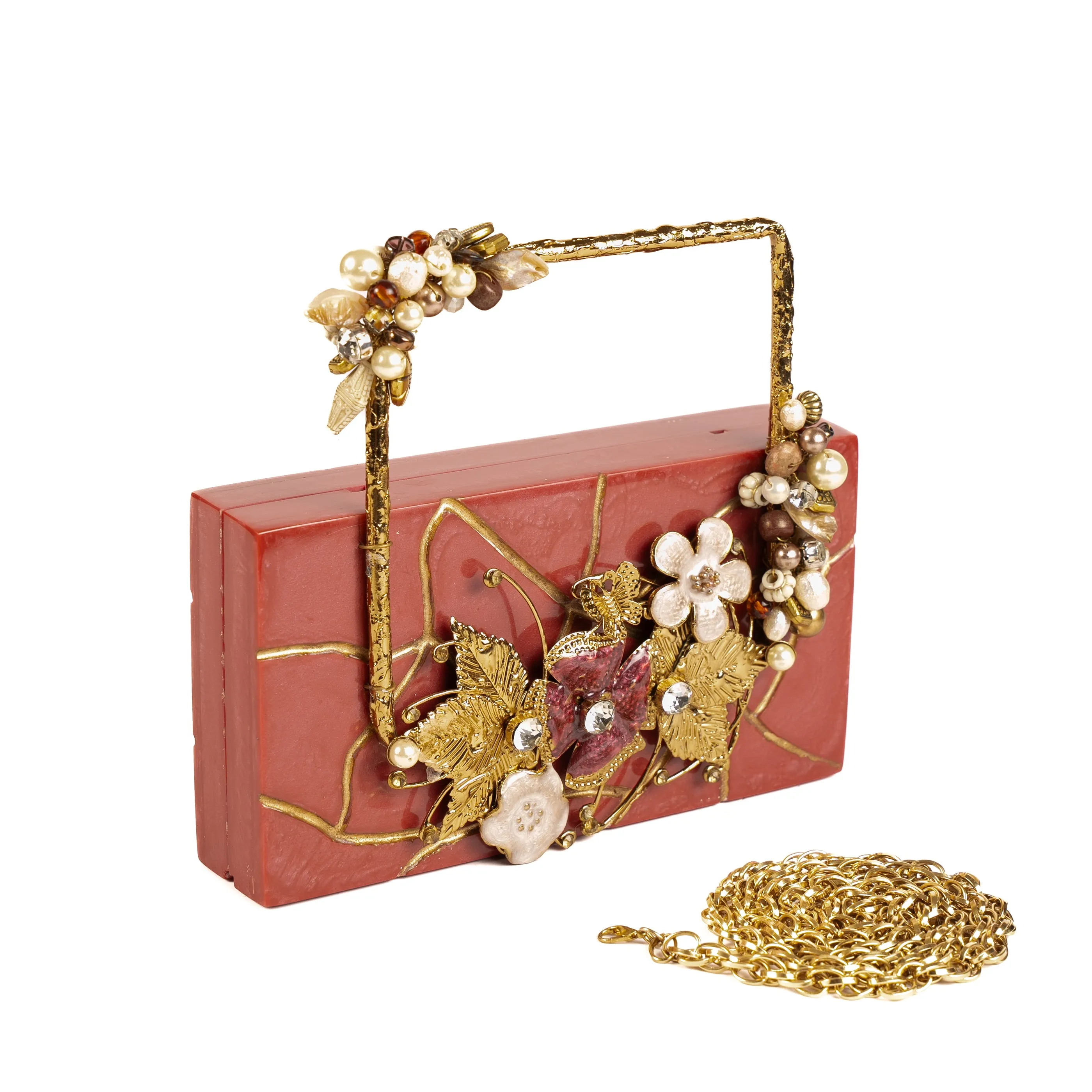Magnolia Fleur Clutch
