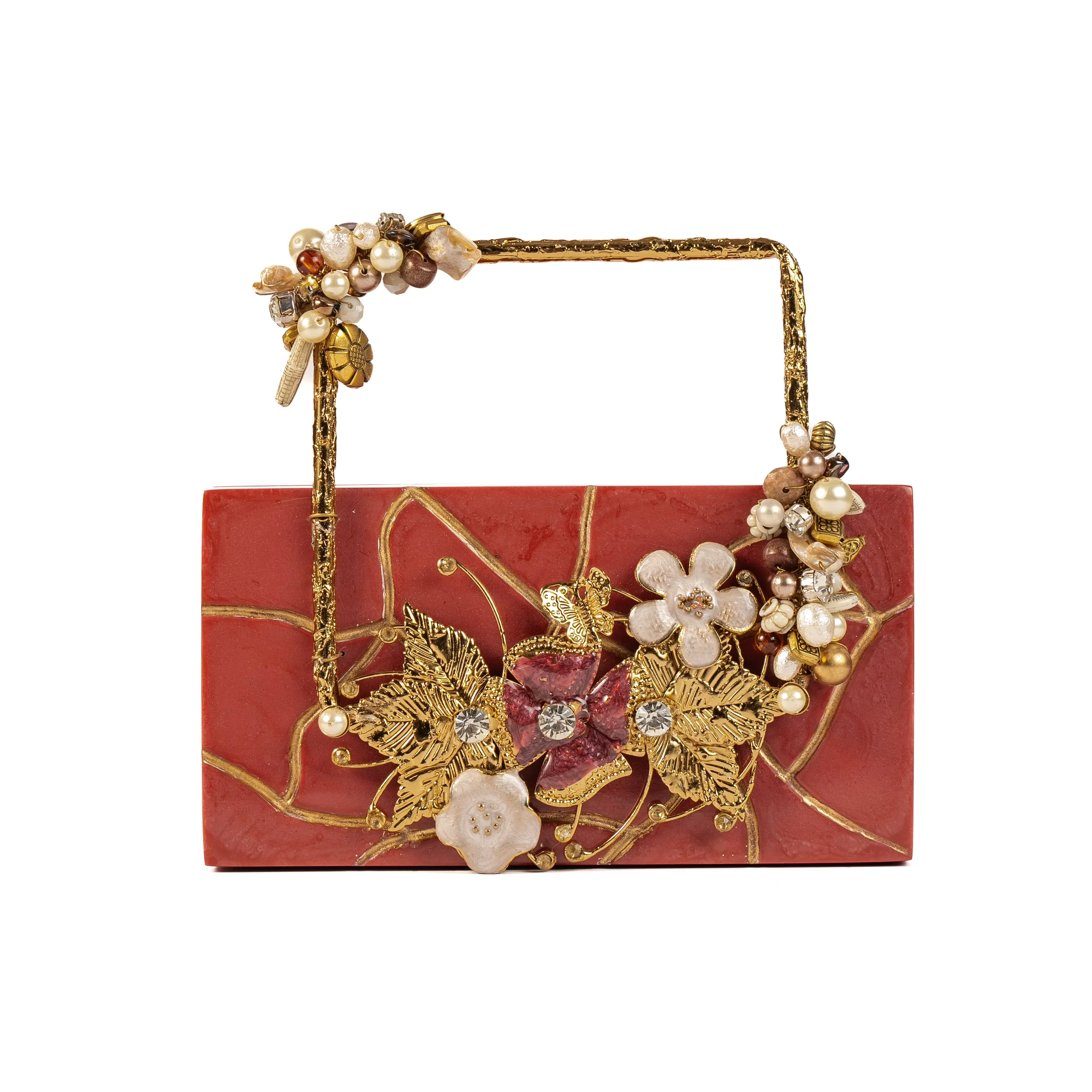Magnolia Fleur Clutch