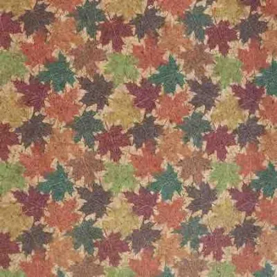 Maple Leaves Pro Cork 1/2 yard hcfmplv