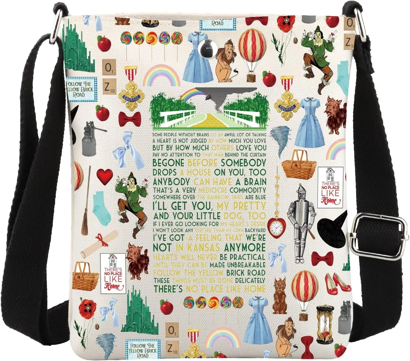 MBMSO Fantasy Musical Gifts You've Always Had the Power My Dear Crossbody Bag Movie Inspired Gifts for Fans Movie Lover Purse