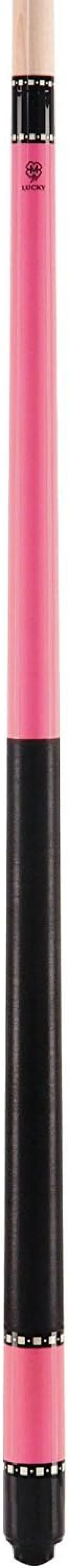 McDermott L13 Lucky Hard Rock Maple Pool Billiards Cue Stick - Pink Stain