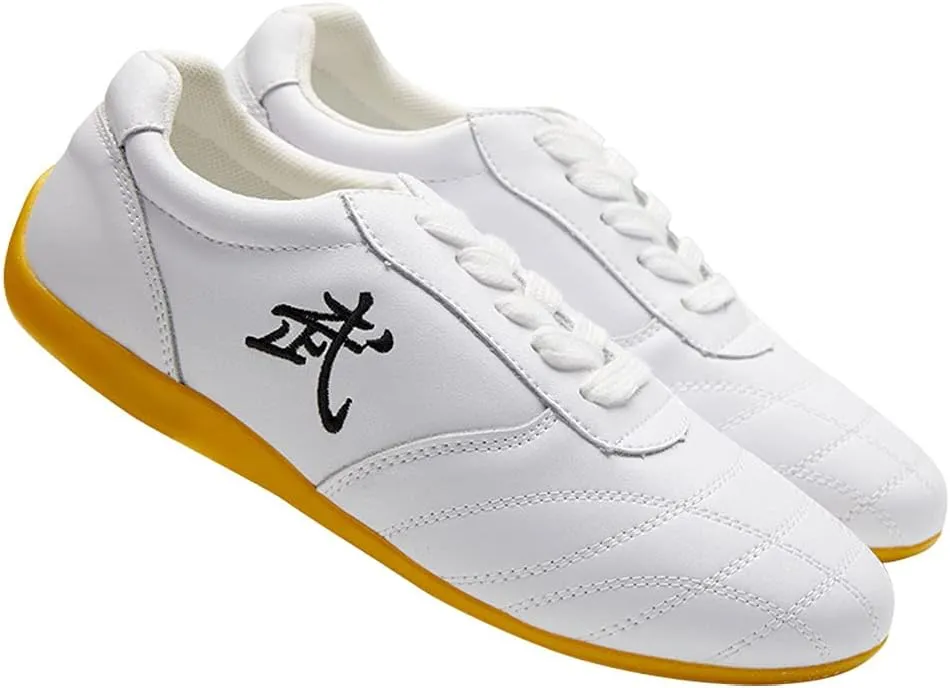 Men Adults Chinese Tai-Chi Wu Shu Kung Fu Shoes Basic Style for Daily Training Morning Exercises Shoes
