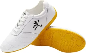 Men Adults Chinese Tai-Chi Wu Shu Kung Fu Shoes Basic Style for Daily Training Morning Exercises Shoes