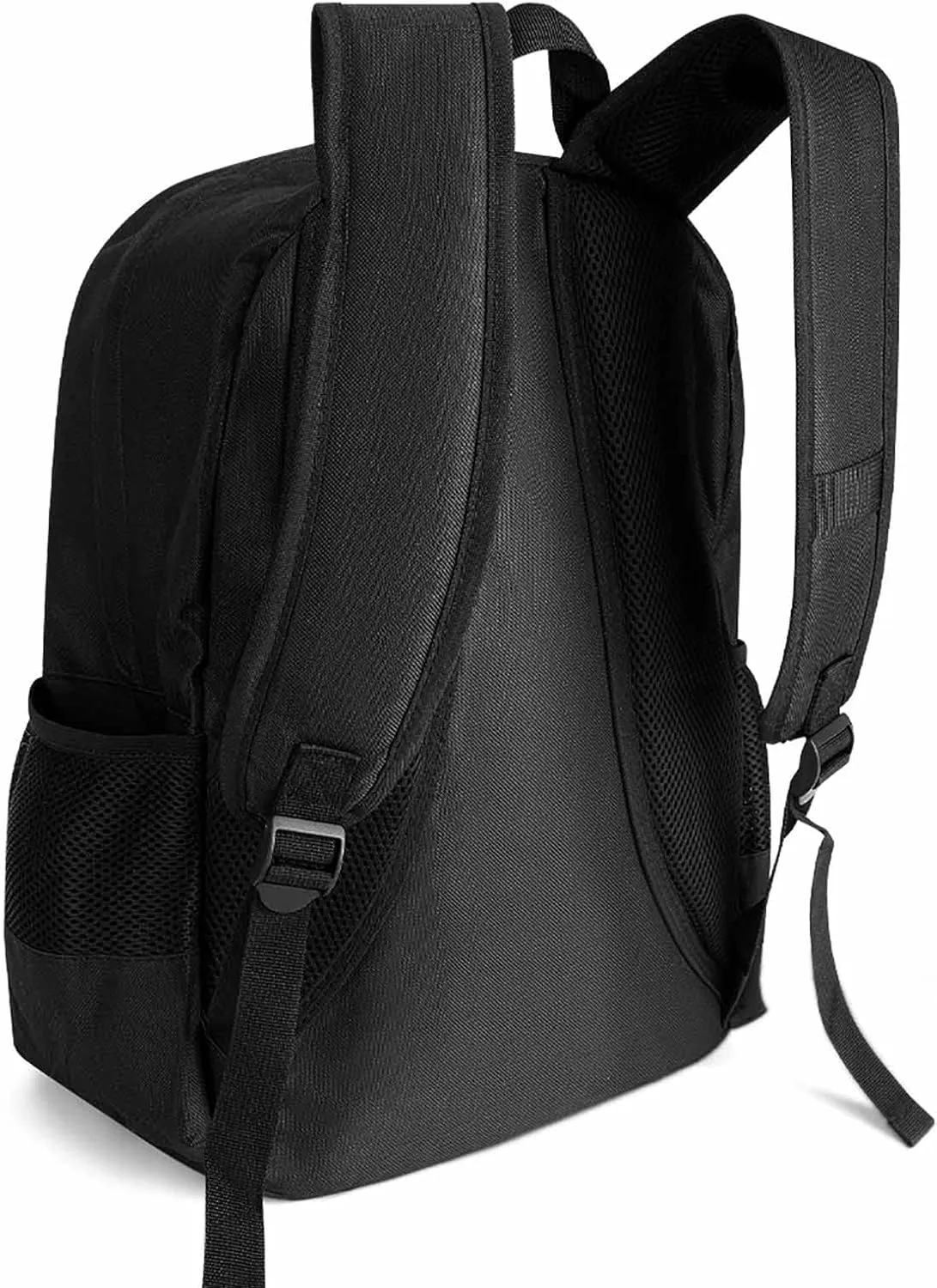Men Women Polyester Romantic Dragon Cherry Flowers Art Daypack Big Capacity Shoulder Bag With Adjustable Shoulder Straps for Camping Travel Walking Cycling