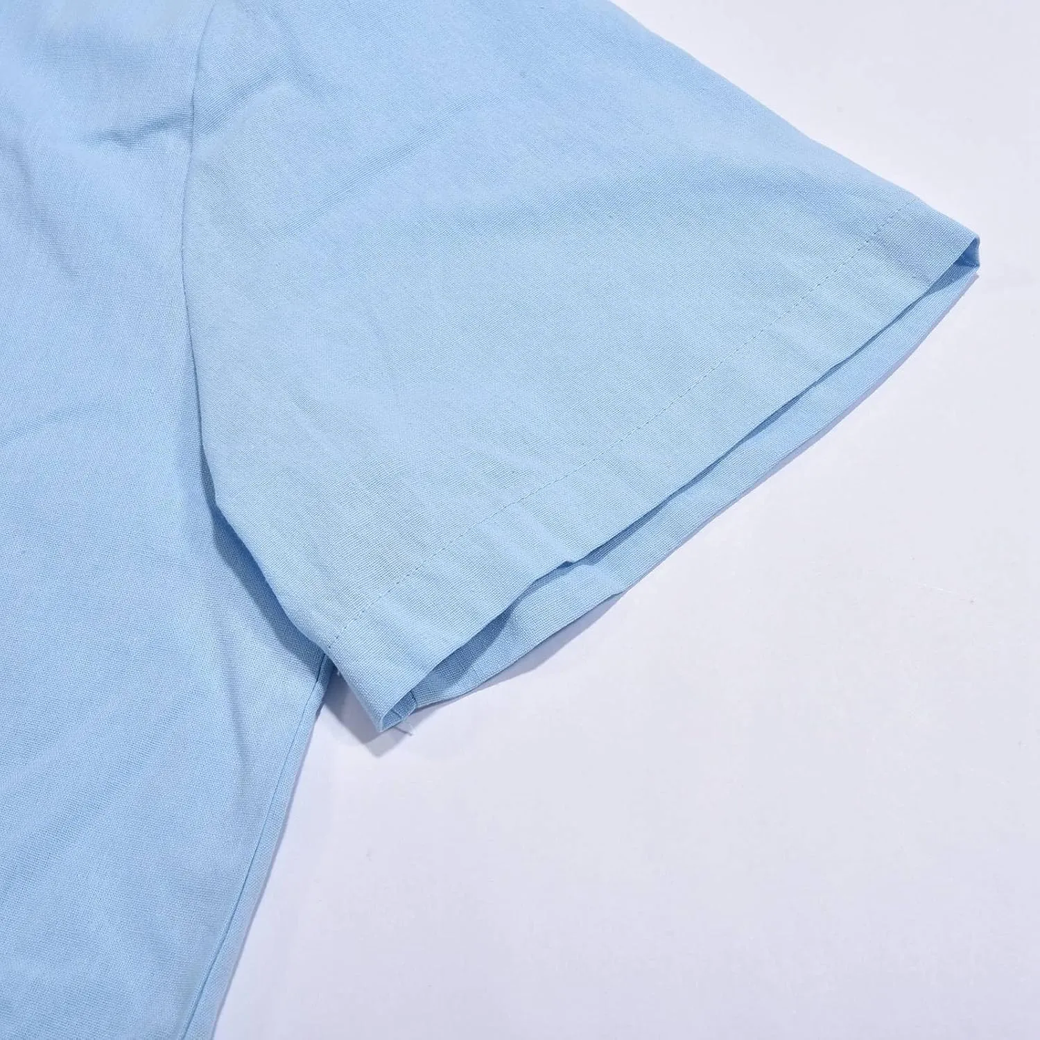 Men's Button Down Shirts Short Sleeve Casual Casual Cotton Summer Beach Wedding Shirts with Pocket Mens Fashion