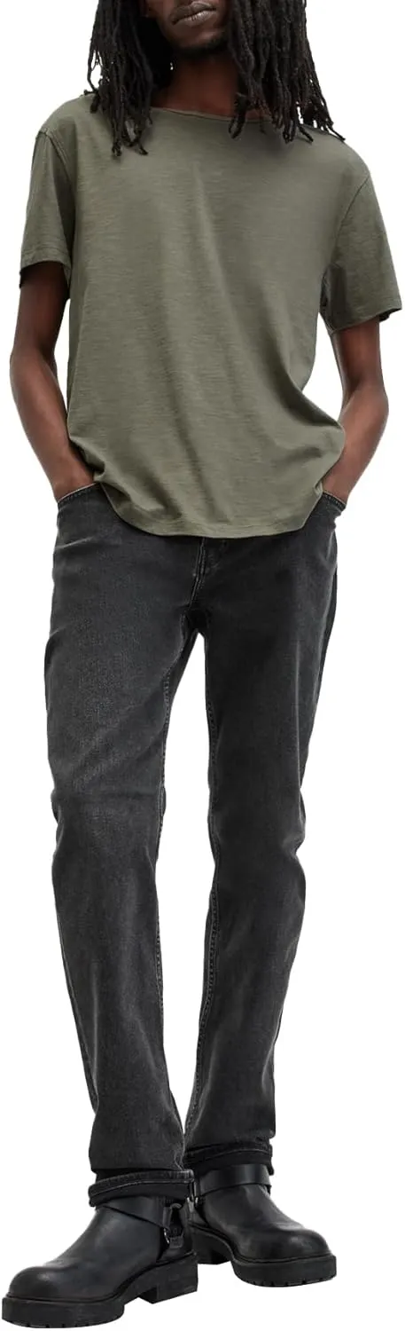 Men's Figure Short Sleeve Crew Neck Shirt