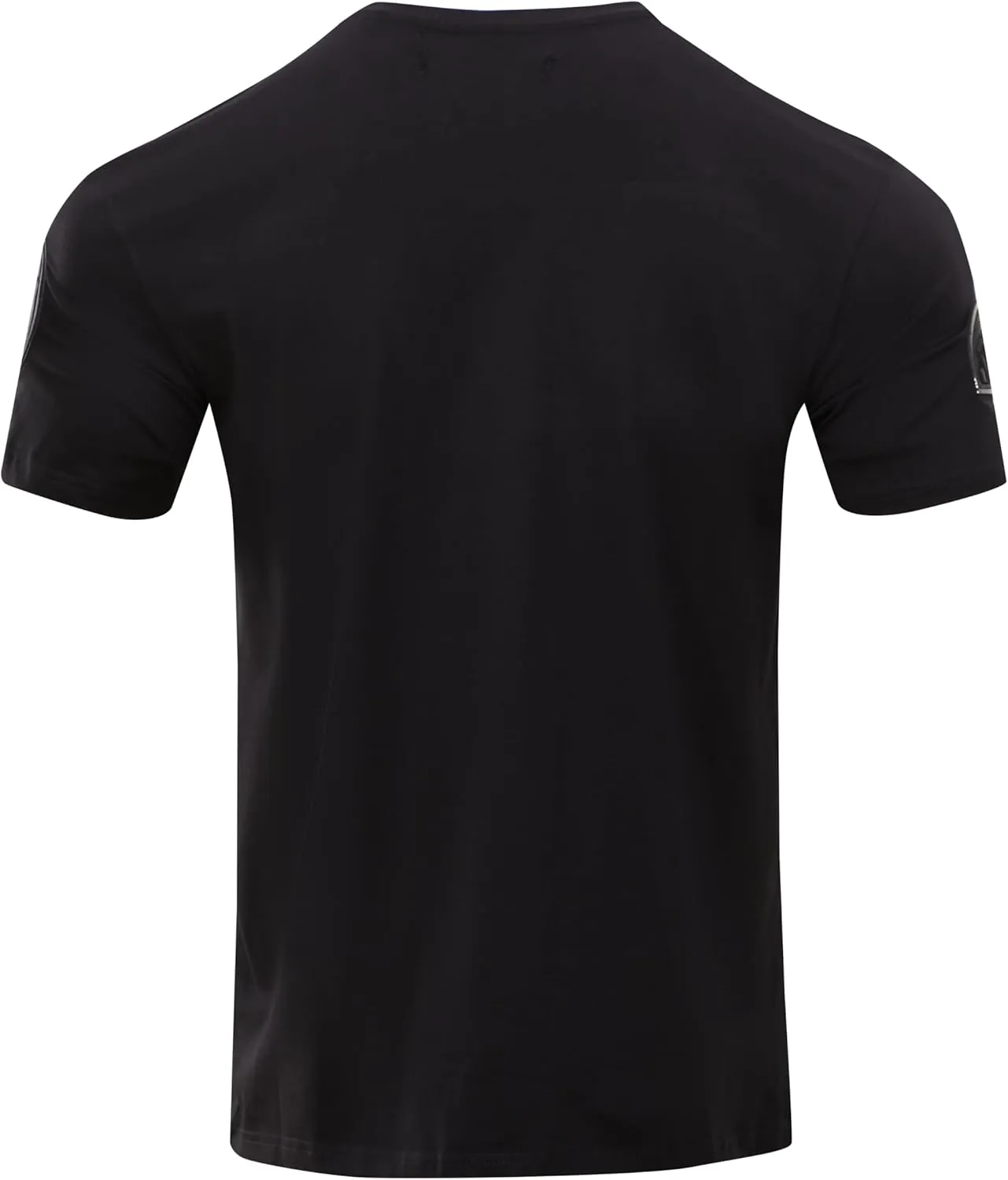 Mens NBA Classic Triple Black Cotton Short Sleeve Tee