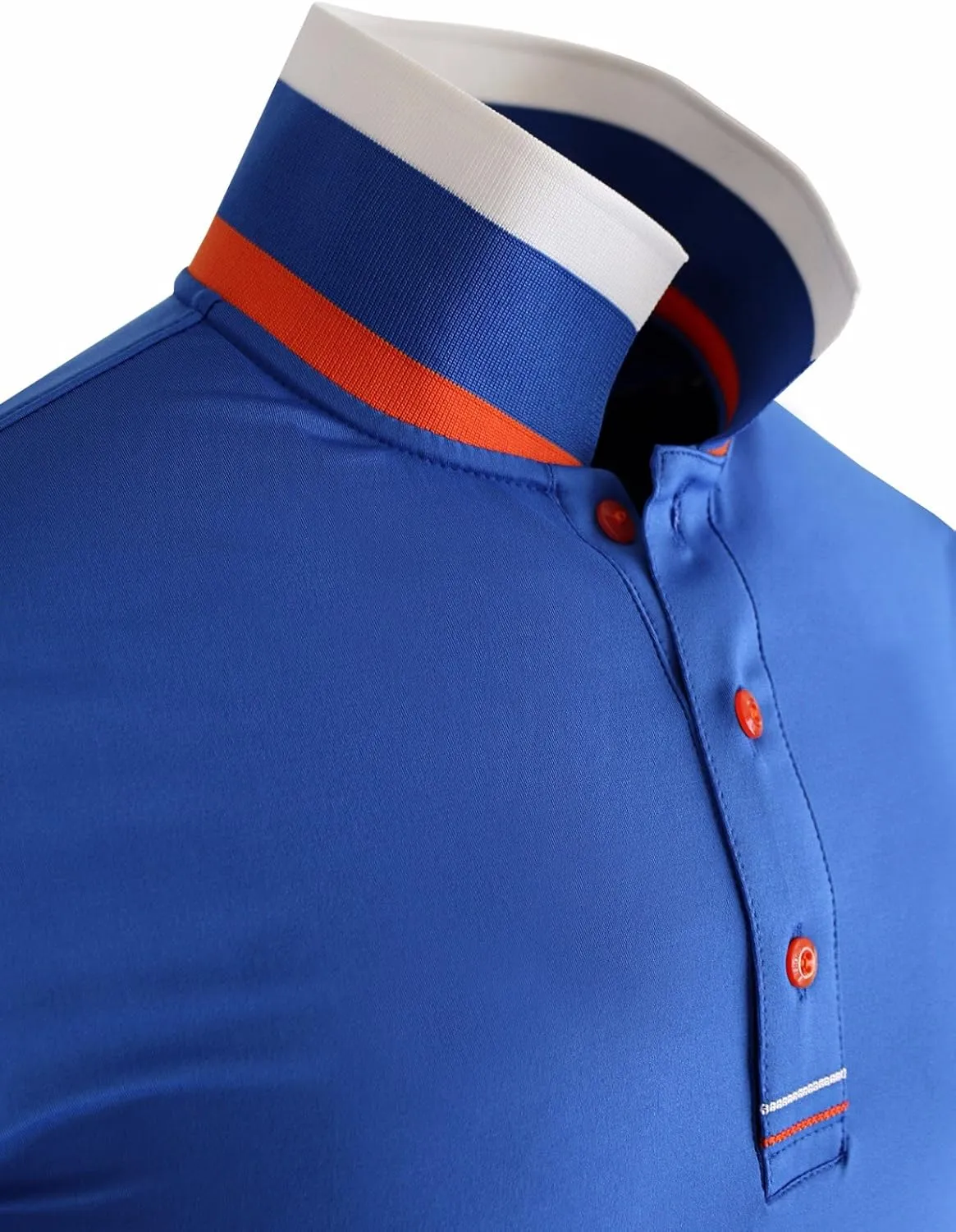 Men's Polo Shirt Short Sleeve Dri Fit Collar, Sleeve Point Various Polo Shirt