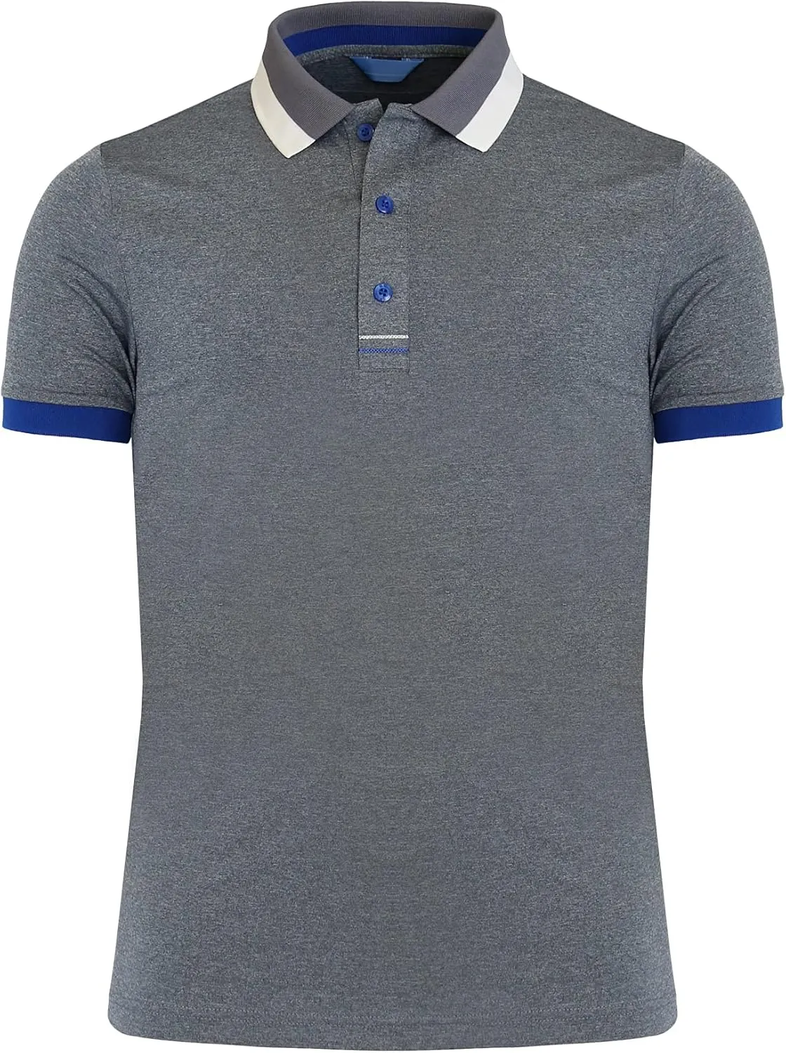 Men's Polo Shirt Short Sleeve Dri Fit Collar, Sleeve Point Various Polo Shirt
