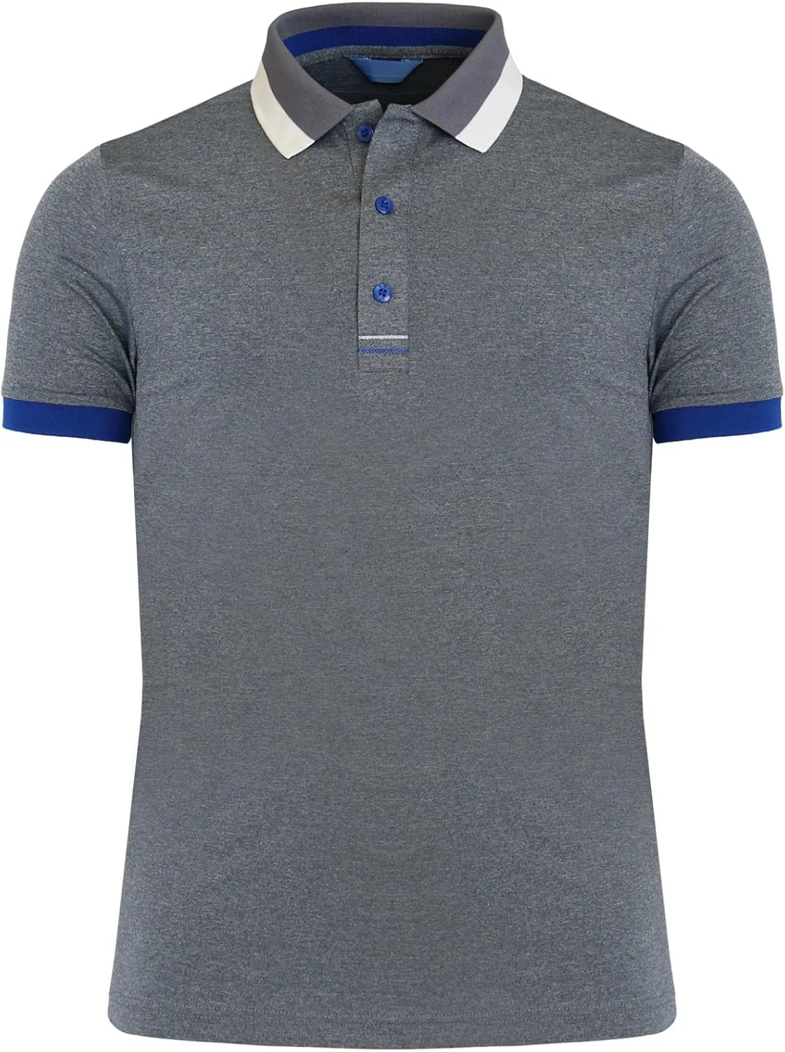 Men's Polo Shirt Short Sleeve Dri Fit Collar, Sleeve Point Various Polo Shirt
