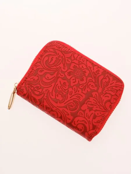 Mexican Flower Pattern Mini Wallet