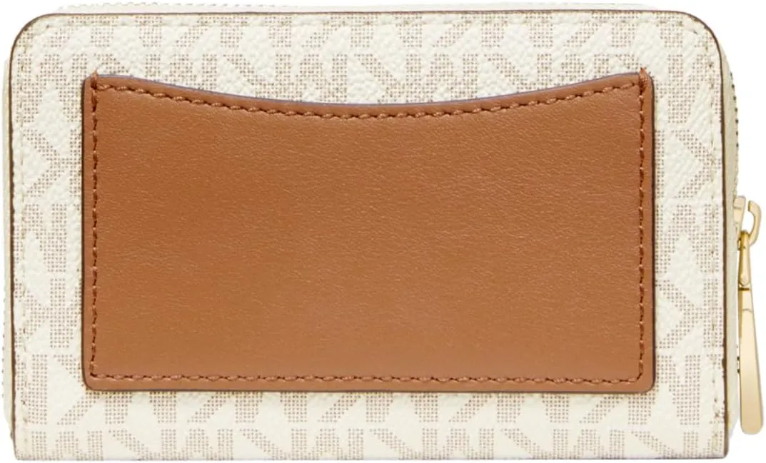 Michael Kors Women's Jet Set Small Zip Around Card Case