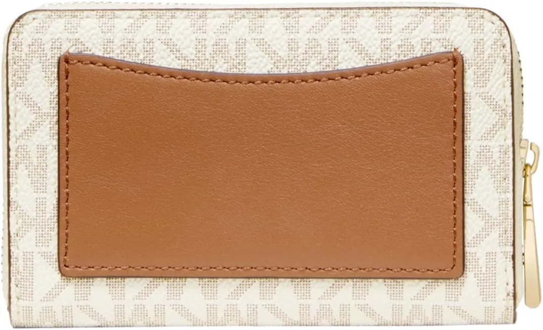 Michael Kors Women's Jet Set Small Zip Around Card Case